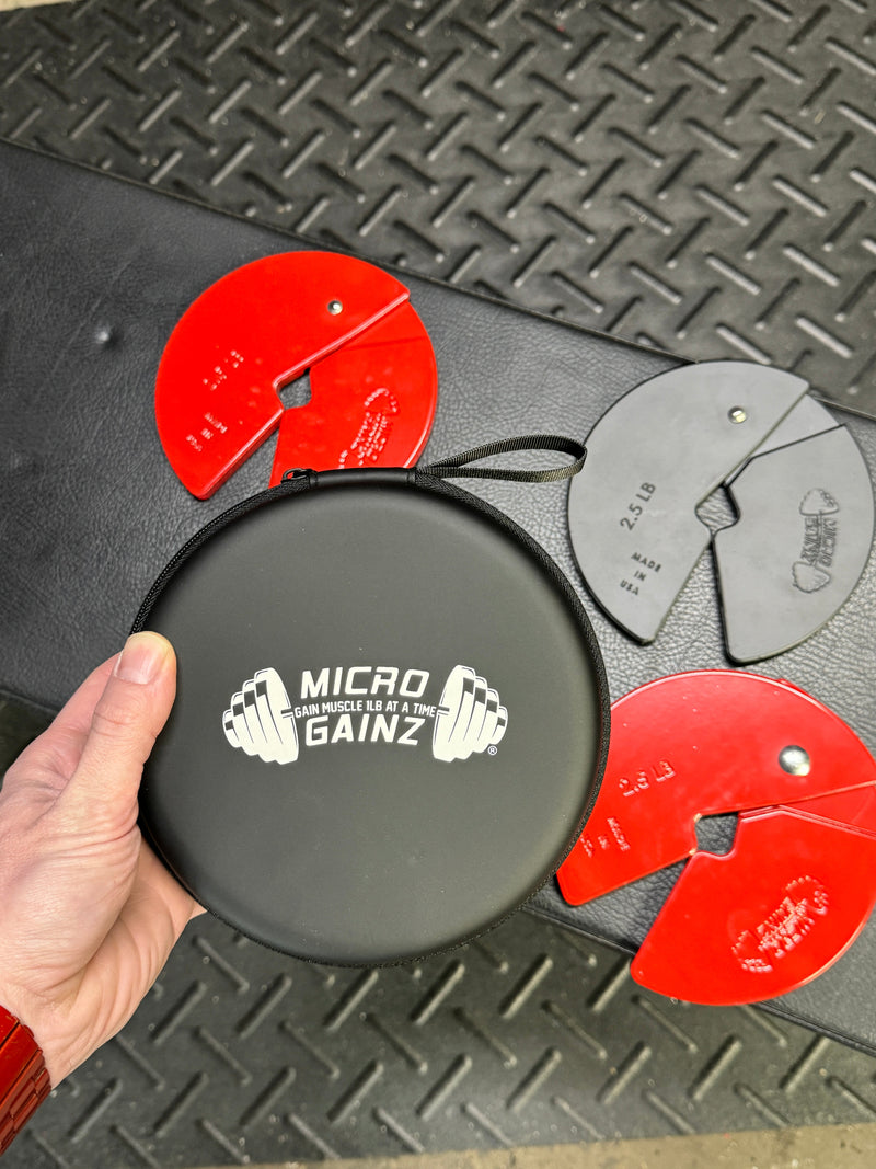 Load image into Gallery viewer, Micro Gainz - Hard Shell Case for 2.5LB Dumbbell Plates