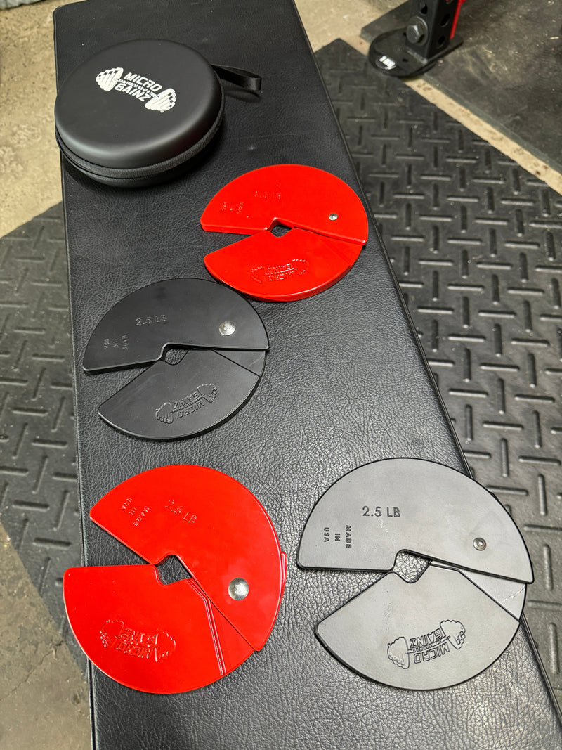 Load image into Gallery viewer, Micro Gainz - Hard Shell Case for 2.5LB Dumbbell Plates