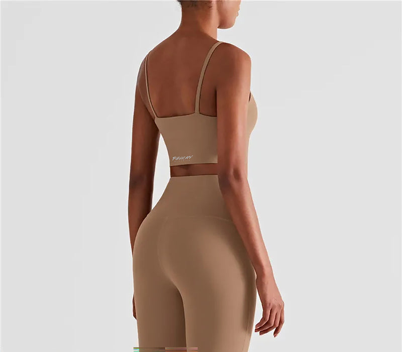Load image into Gallery viewer, Peachy Athletic - Minimalist Sports Bra (Medium Support)