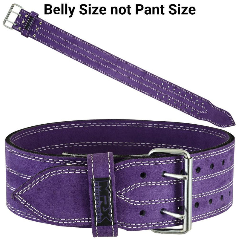 Load image into Gallery viewer, MRX - Power Weight Lifting Belts 4" Wide For Men & Women Pink Purple