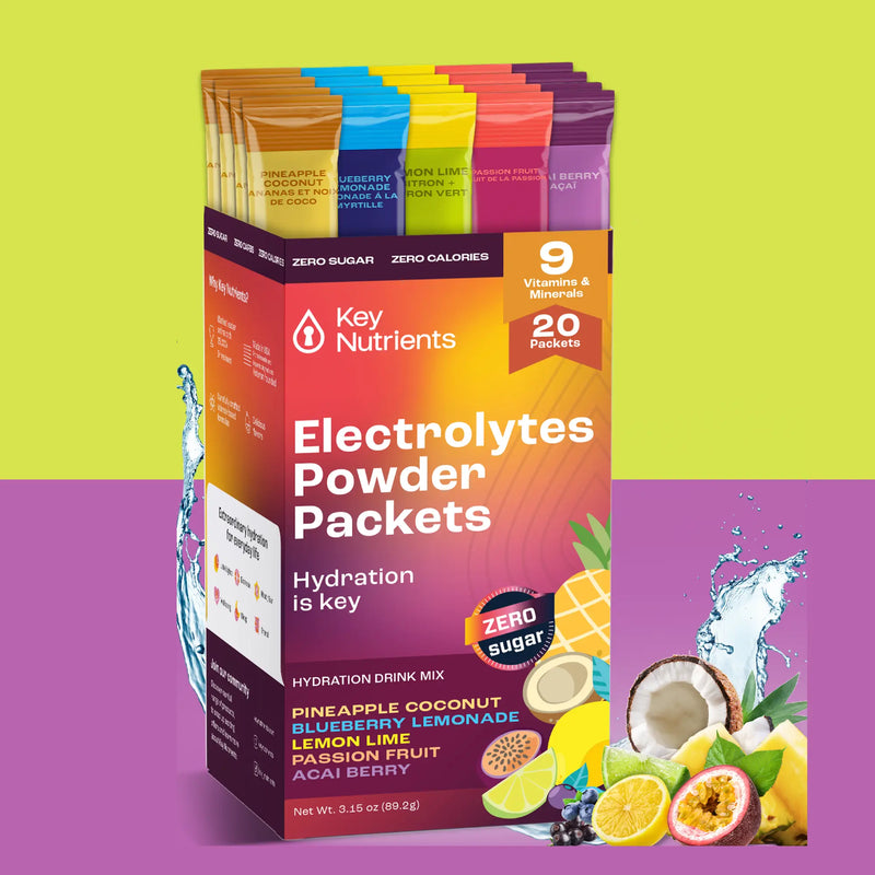 Load image into Gallery viewer, Key Nutrients - Electrolyte Recovery Plus Powder Travel Packets