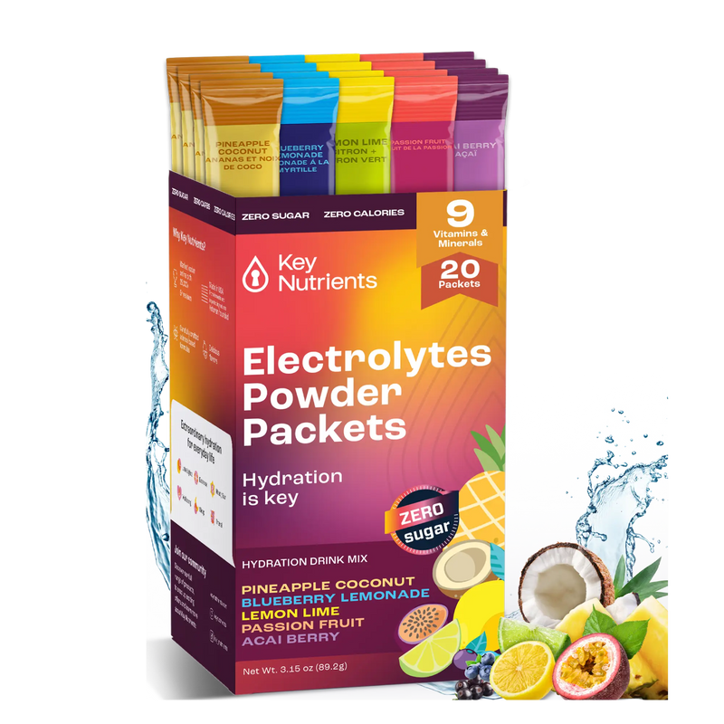Load image into Gallery viewer, Key Nutrients - Electrolyte Recovery Plus Powder Travel Packets