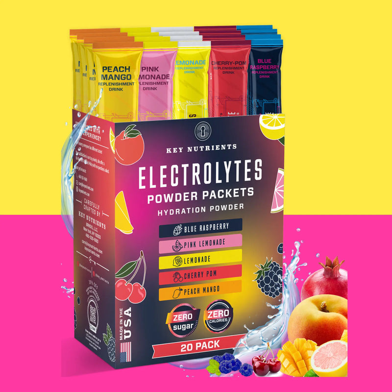 Load image into Gallery viewer, Key Nutrients - Electrolyte Recovery Plus Powder Travel Packets
