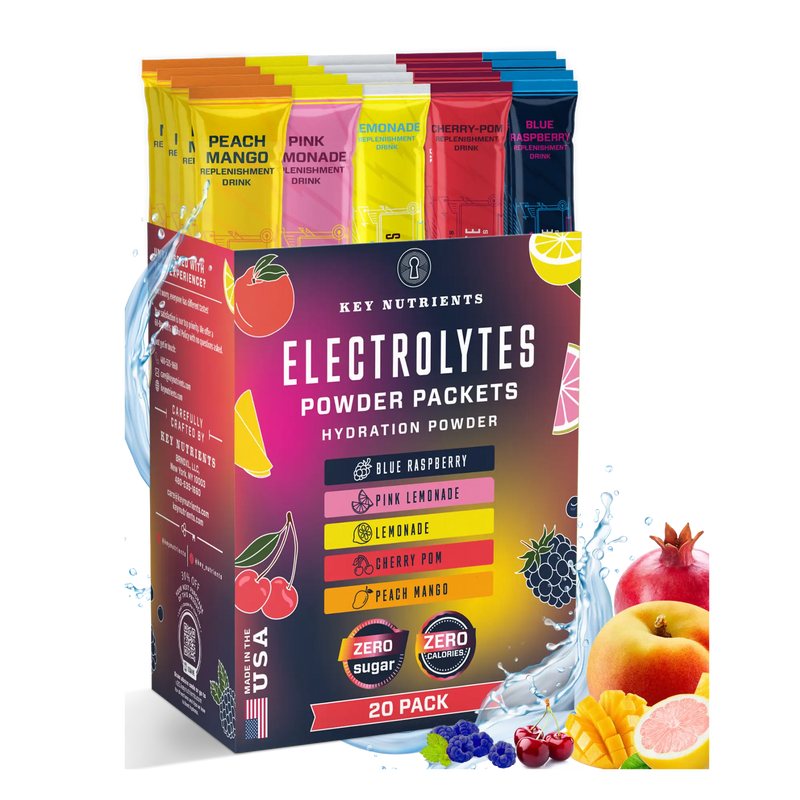 Load image into Gallery viewer, Key Nutrients - Electrolyte Recovery Plus Powder Travel Packets