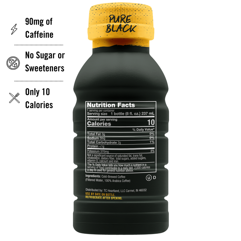 Load image into Gallery viewer, Java House - Cold Brew 8oz Bottles - Pure Black