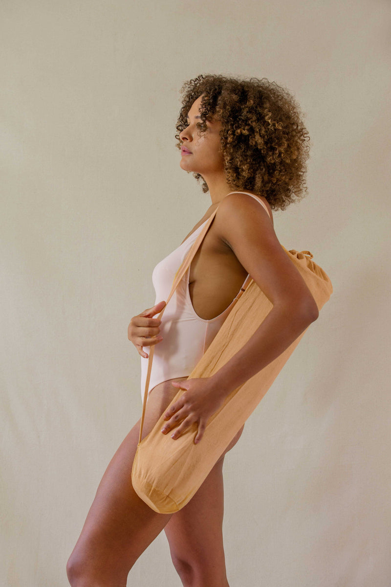 Load image into Gallery viewer, Oko Living - Sunstone - Naturally Dyed Herbal Yoga Mat