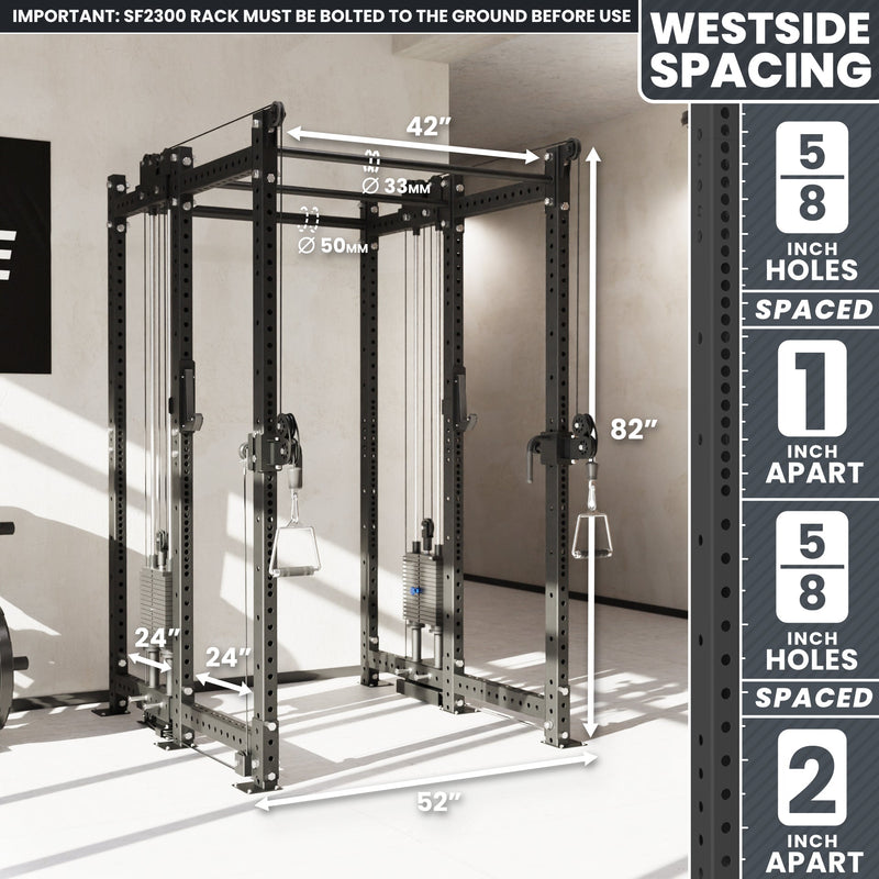 Load image into Gallery viewer, Synergee - 2300 Series Power Cage with Synchronized Loaded Cable Cross Overs