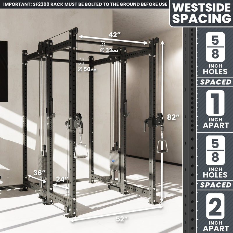 Load image into Gallery viewer, Synergee - 2300 Series Power Cage with Synchronized Loaded Cable Cross Overs