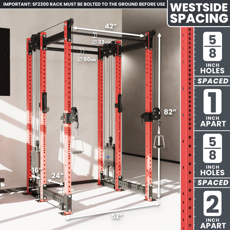 Load image into Gallery viewer, Synergee - 2300 Series Power Cage with Synchronized Loaded Cable Cross Overs
