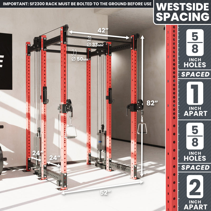 Load image into Gallery viewer, Synergee - 2300 Series Power Cage with Synchronized Loaded Cable Cross Overs