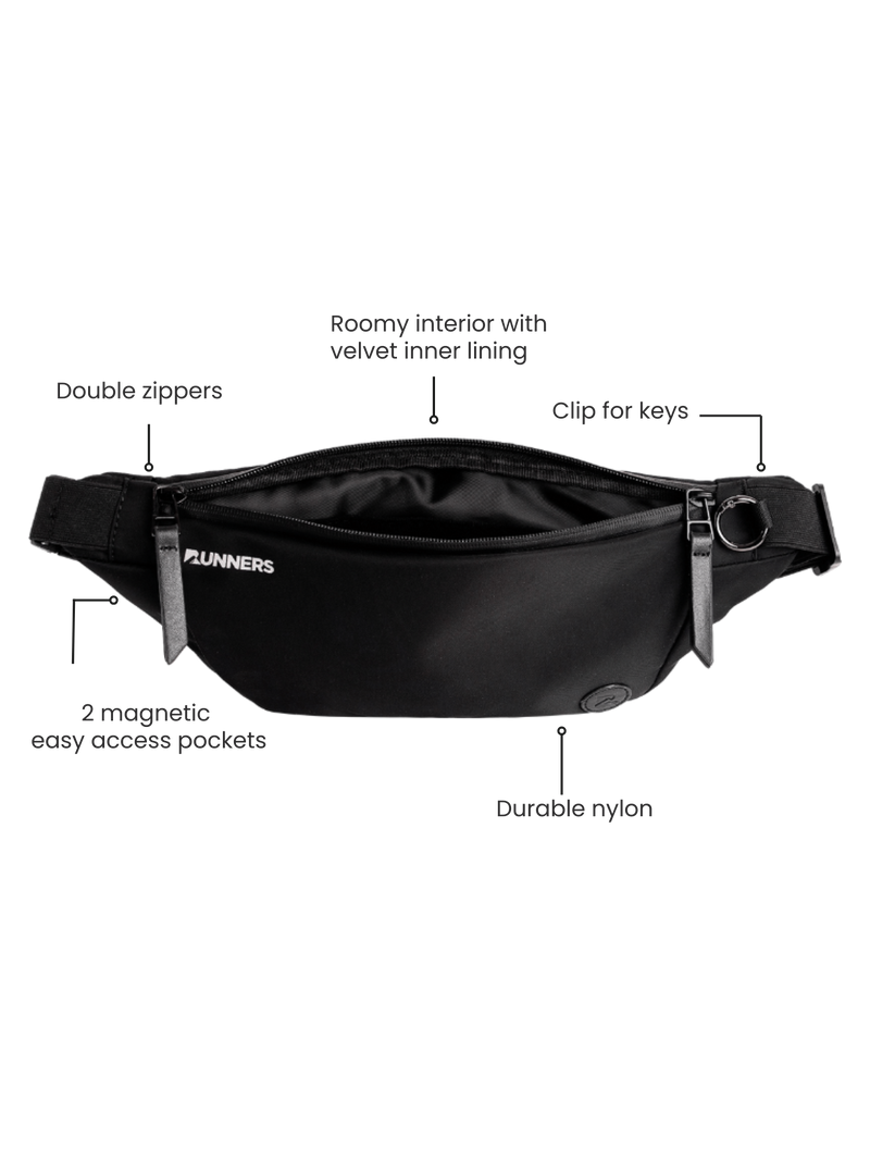 Load image into Gallery viewer, Runner's Athletics - GOTO Blackout Crossbody Bag