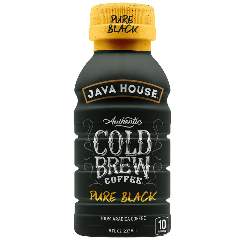 Load image into Gallery viewer, Java House - Cold Brew 8oz Bottles - Pure Black