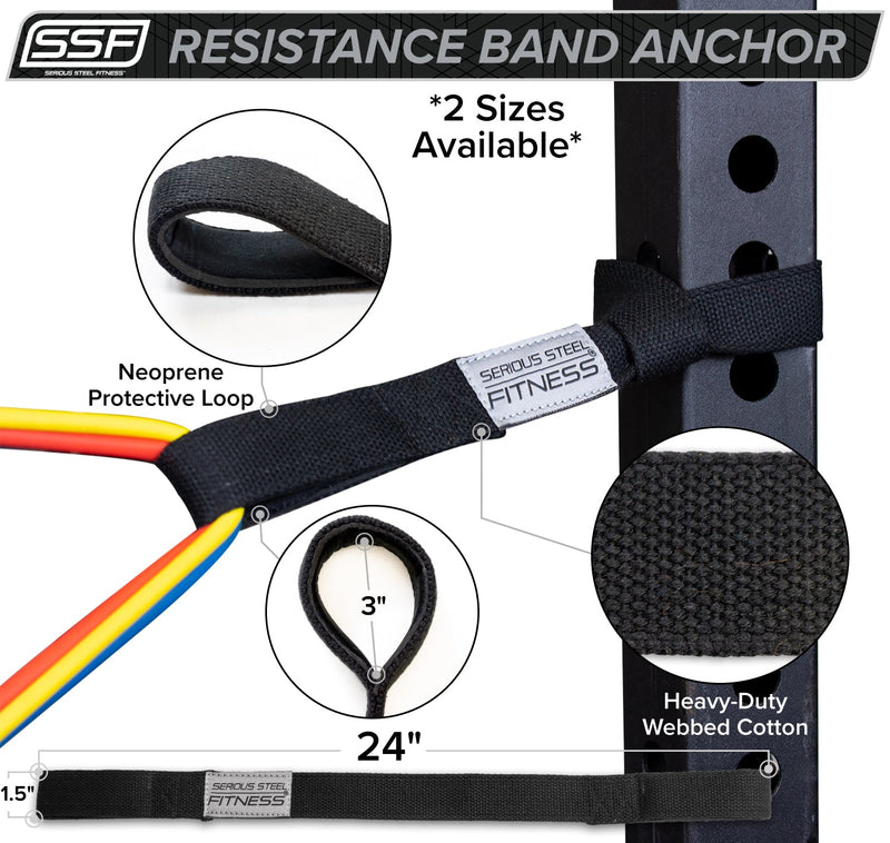 Load image into Gallery viewer, Serious Steel Fitness - Resistance Band & Tube Anchor