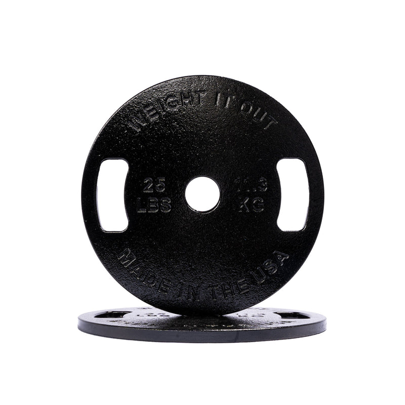 Load image into Gallery viewer, Weight It Out - Cast Iron Machined Weight Plate Pairs