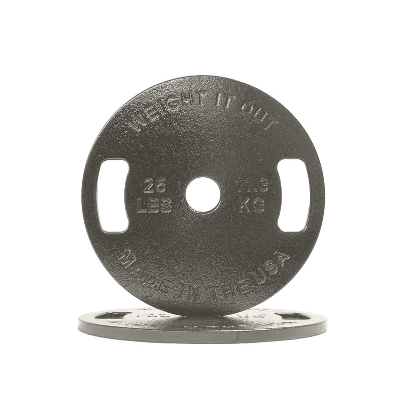 Load image into Gallery viewer, Weight It Out - Cast Iron Machined Weight Plate Pairs