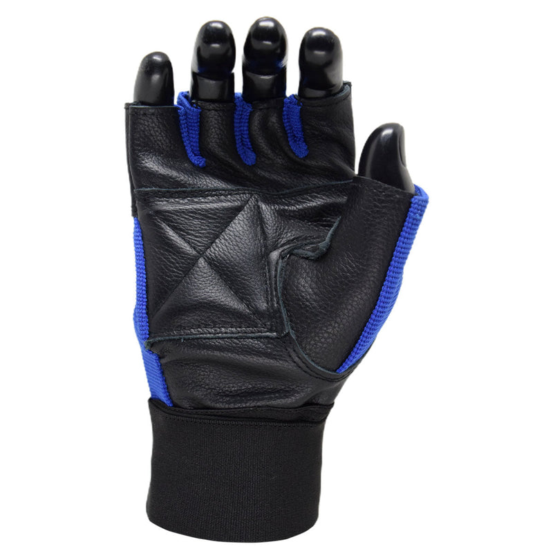 Load image into Gallery viewer, MRX - Weight Lifting Gloves Leather Workout Glove With Long Wrist Strap