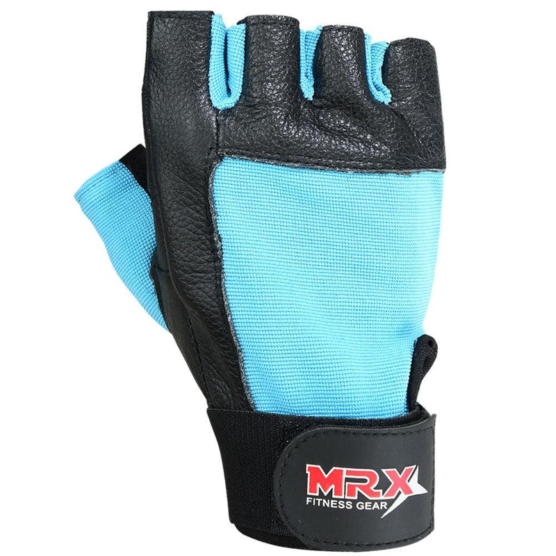 Load image into Gallery viewer, MRX - Weightlifting Training Gloves Gym Workout Glove Unisex Sky Blue - Lifting Gloves & Grips