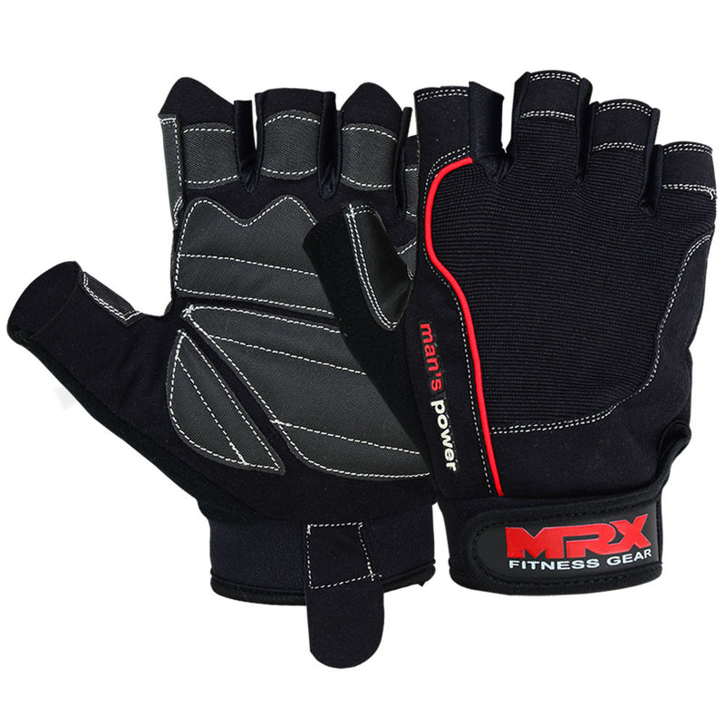 Load image into Gallery viewer, MRX - Weight Lifting Amara Leather Gloves Gym Workout Men Women