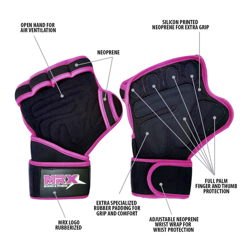 Load image into Gallery viewer, MRX - Weight Lifting Gloves Gym Glove for Training Bodybuilding Workout