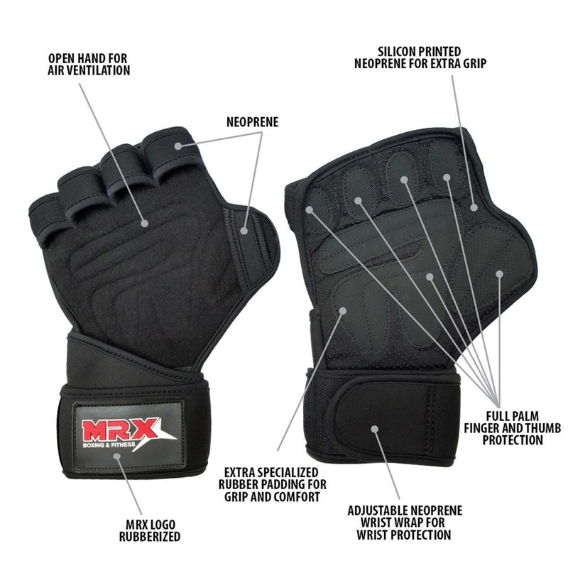 Load image into Gallery viewer, MRX - Weight Lifting Gloves Gym Glove for Training Bodybuilding Workout