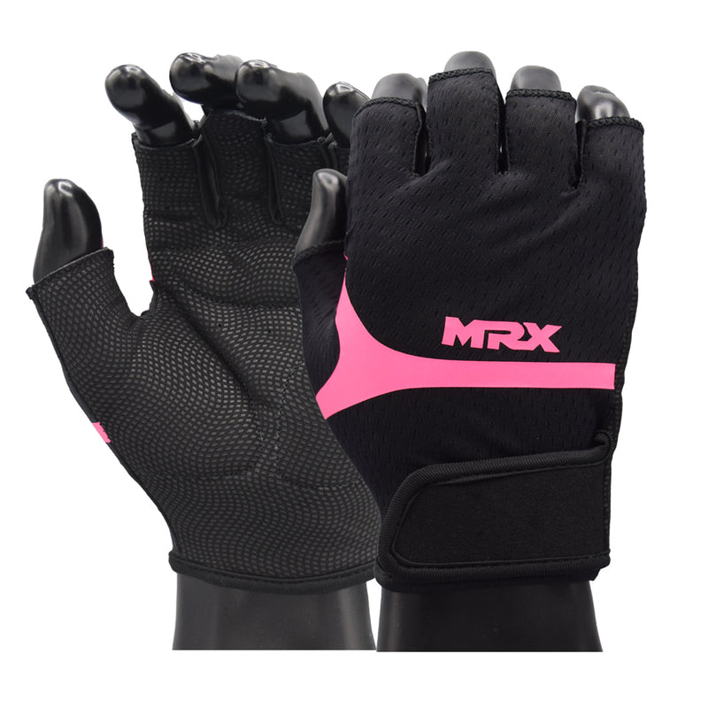 Load image into Gallery viewer, MRX Products - MRX Women's Weight Lifting Gloves with Padded Palm for Gym and Cycling Workouts
