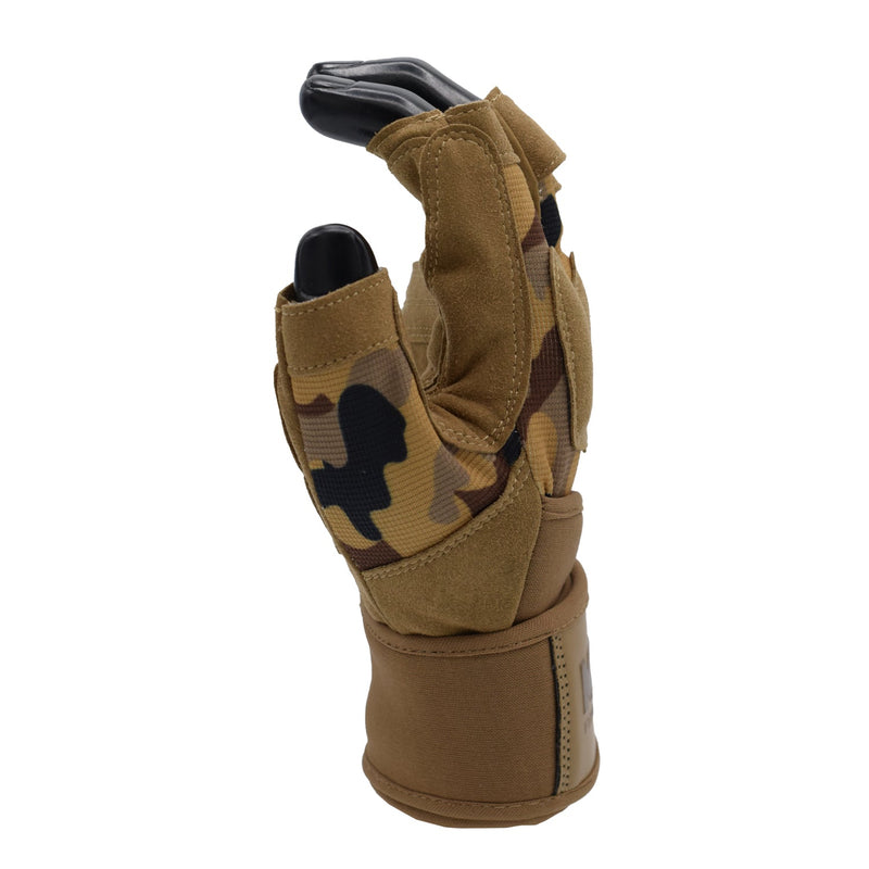 Load image into Gallery viewer, MRX - Weightlifting Gloves for Gym Workout Training Long Wrist Strap