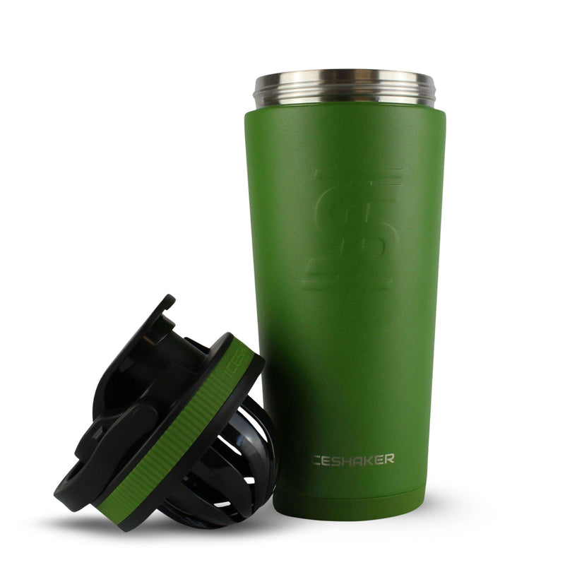 Load image into Gallery viewer, Ice Shaker - Officially Licensed Oakland Athletics 26oz Ice Shaker