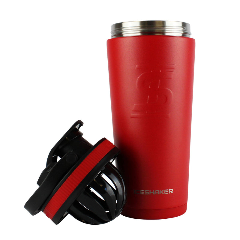Load image into Gallery viewer, Ice Shaker - Custom Ronaldinho 26oz Ice Shaker - Red