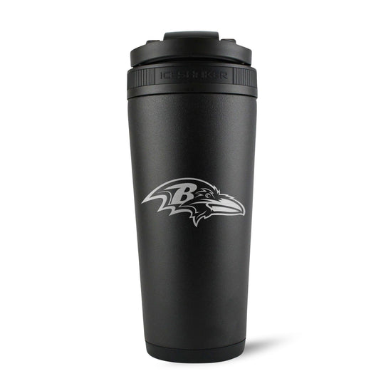 Ice Shaker - Officially Licensed Baltimore Ravens 26oz Ice Shaker