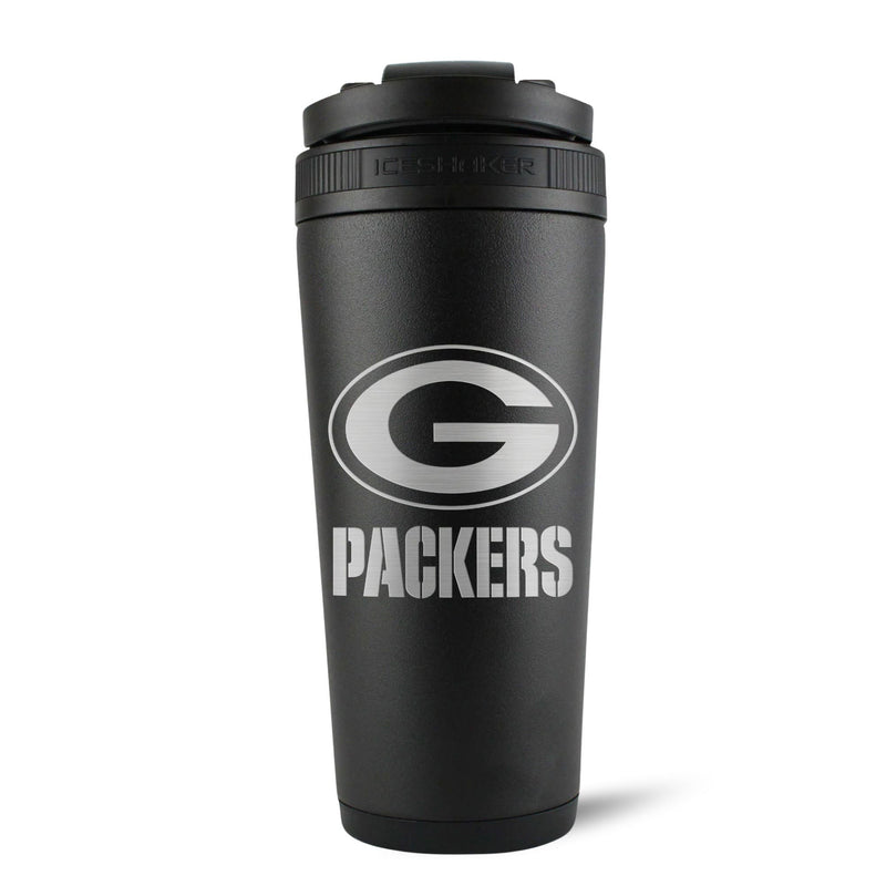 Load image into Gallery viewer, Ice Shaker - Officially Licensed Green Bay Packers 26oz Ice Shaker