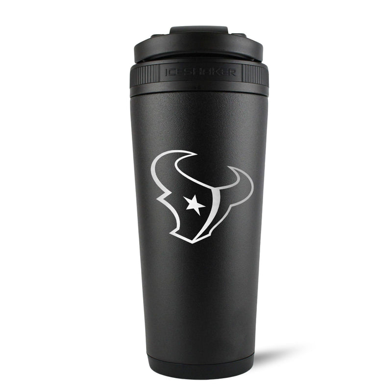Load image into Gallery viewer, Ice Shaker - Officially Licensed Houston Texans 26oz Ice Shaker