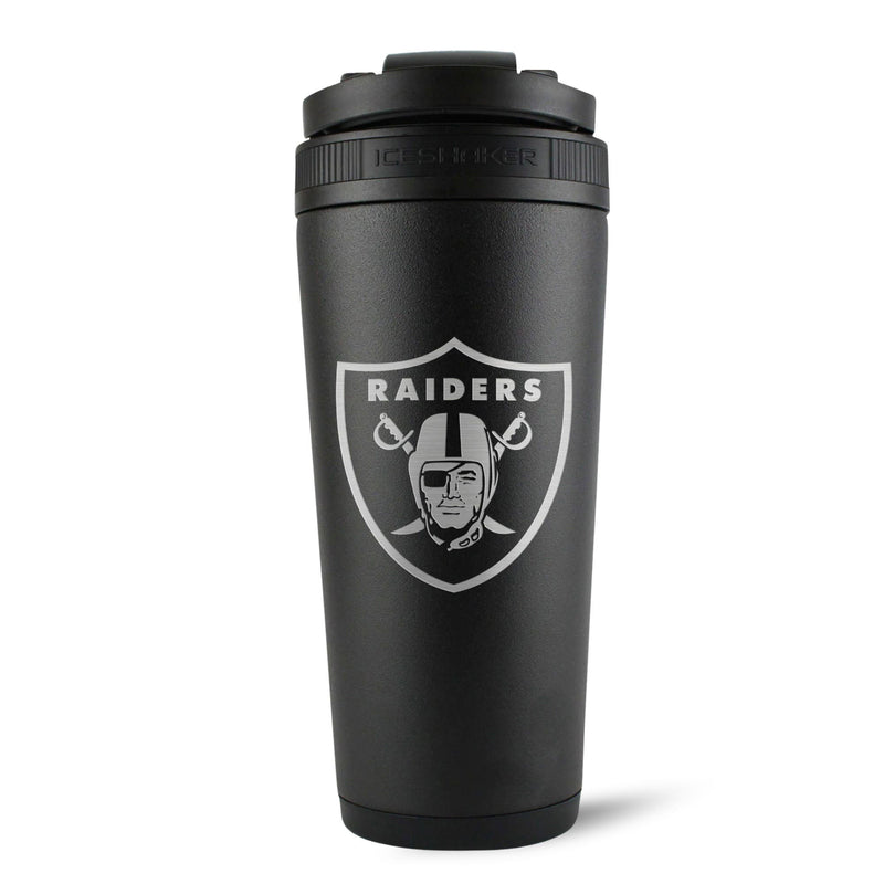 Load image into Gallery viewer, Ice Shaker - Officially Licensed Las Vegas Raiders 26oz Ice Shaker