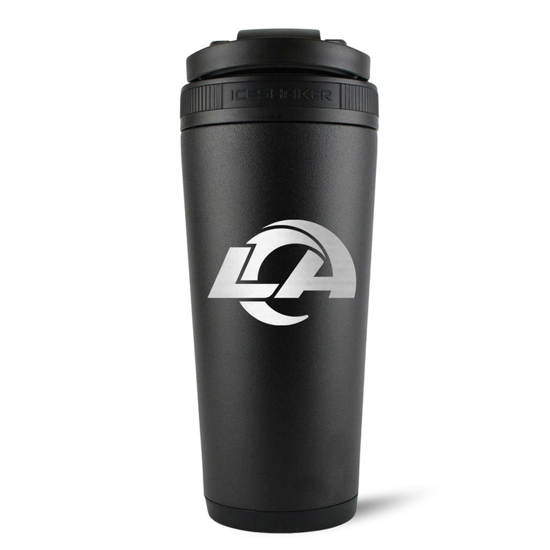 Load image into Gallery viewer, Ice Shaker - Officially Licensed Los Angeles Rams 26oz Ice Shaker