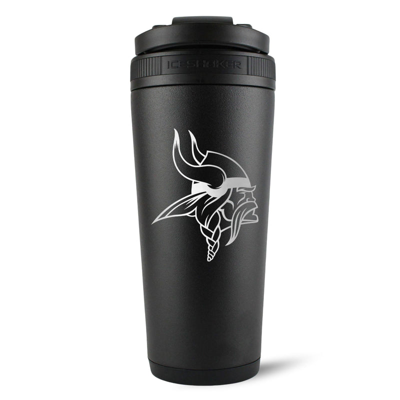 Load image into Gallery viewer, Ice Shaker - Officially Licensed Minnesota Vikings 26oz Ice Shaker
