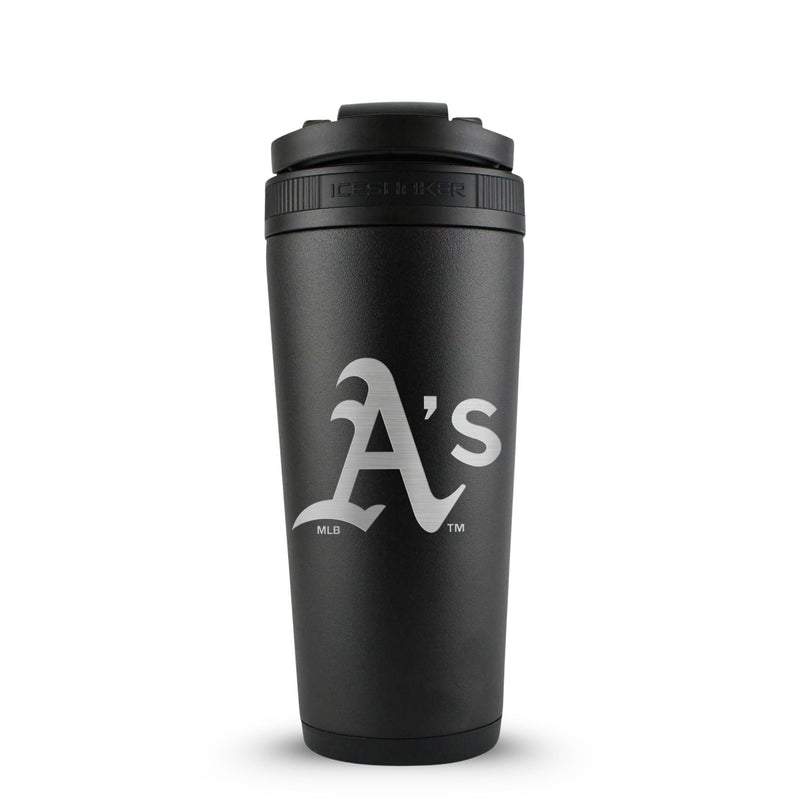 Load image into Gallery viewer, Ice Shaker - Officially Licensed Oakland Athletics 26oz Ice Shaker