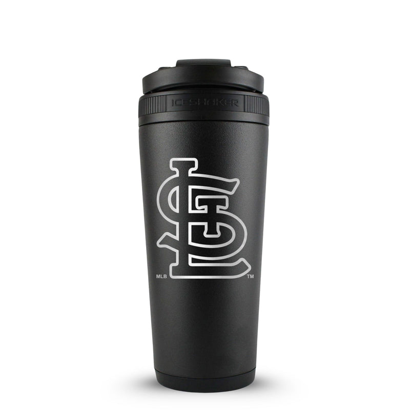 Load image into Gallery viewer, Ice Shaker - Officially Licensed St. Louis Cardinals 26oz Ice Shaker