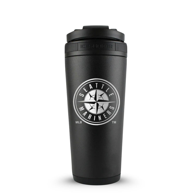 Load image into Gallery viewer, Ice Shaker - Officially Licensed Seattle Mariners 26oz Ice Shaker