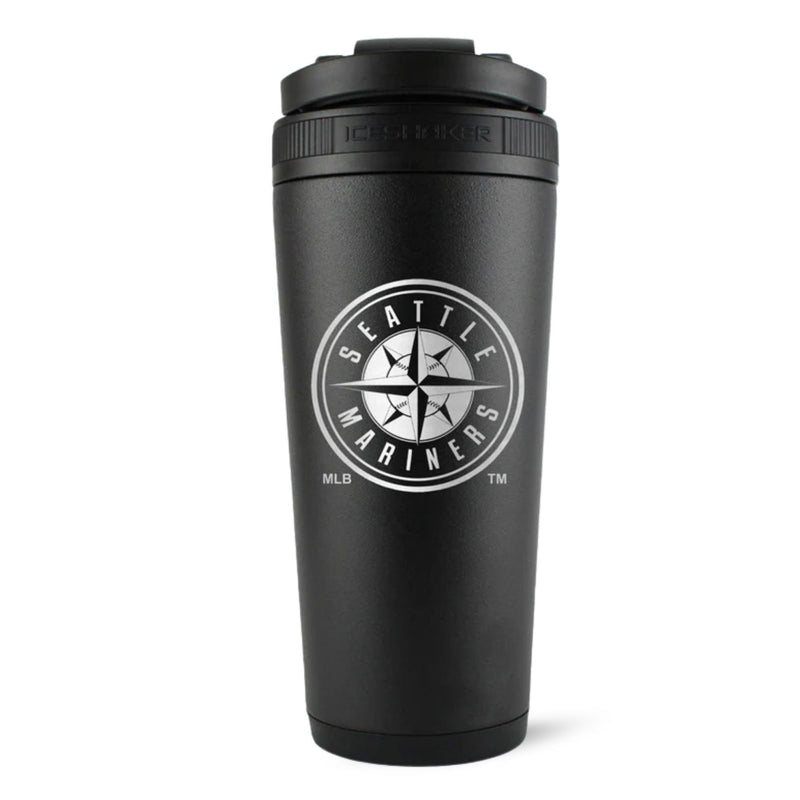 Load image into Gallery viewer, Ice Shaker - Officially Licensed Seattle Mariners 26oz Ice Shaker