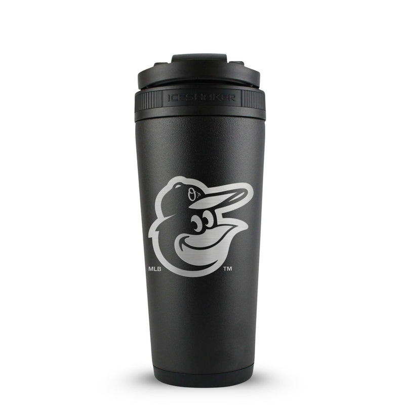Load image into Gallery viewer, Ice Shaker - Officially Licensed Baltimore Orioles 26oz Ice Shaker