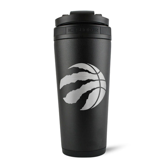 Ice Shaker - Officially Licensed Toronto Raptors 26oz Ice Shaker - Black