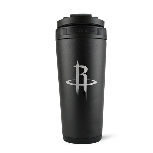Ice Shaker - Officially Licensed Houston Rockets 26oz Ice Shaker - Black