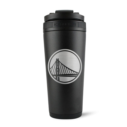Ice Shaker - Officially Licensed Golden State Warriors 26oz Ice Shaker - Black