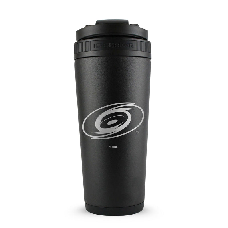 Load image into Gallery viewer, Ice Shaker - Officially Licensed Carolina Hurricanes 26oz Ice Shaker