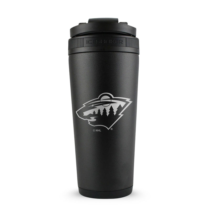 Load image into Gallery viewer, Ice Shaker - Officially Licensed Minnesota Wild 26oz Ice Shaker
