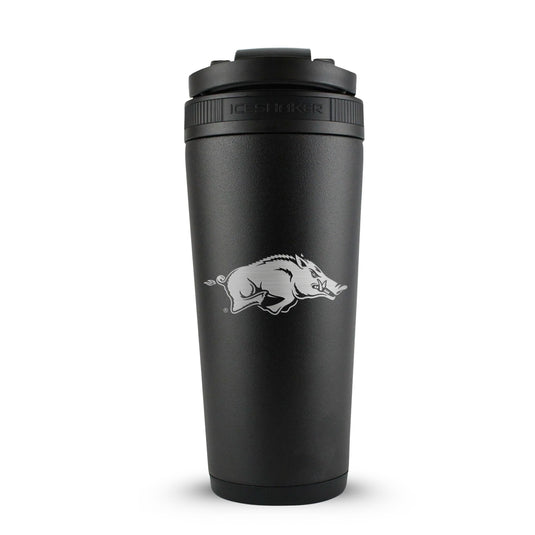 Ice Shaker - Officially Licensed University of Arkansas 26oz Ice Shaker