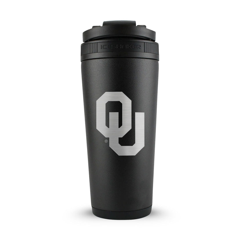 Load image into Gallery viewer, Ice Shaker - Officially Licensed University of Oklahoma 26oz Ice Shaker
