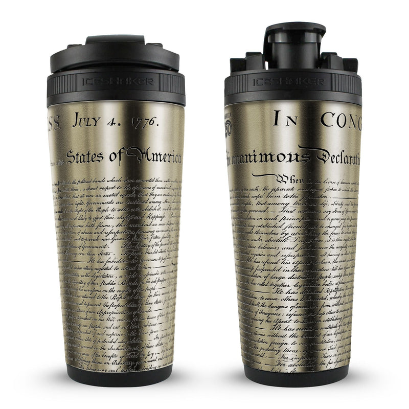 Load image into Gallery viewer, Ice Shaker - 26oz Ice Shaker - 4D Declaration of Independence