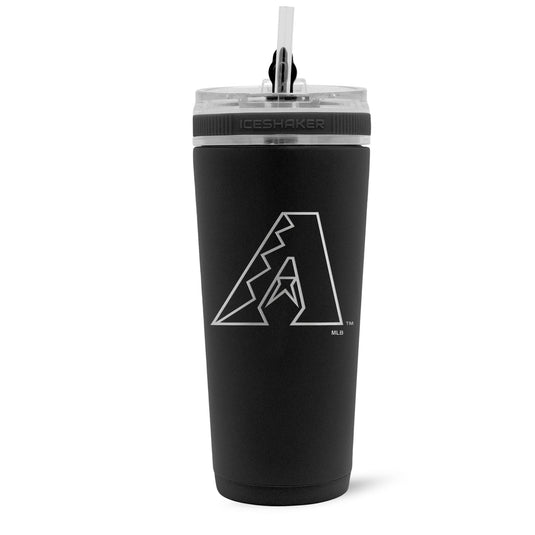 Ice Shaker - Officially Licensed Arizona Diamondbacks 26oz Flex Bottle