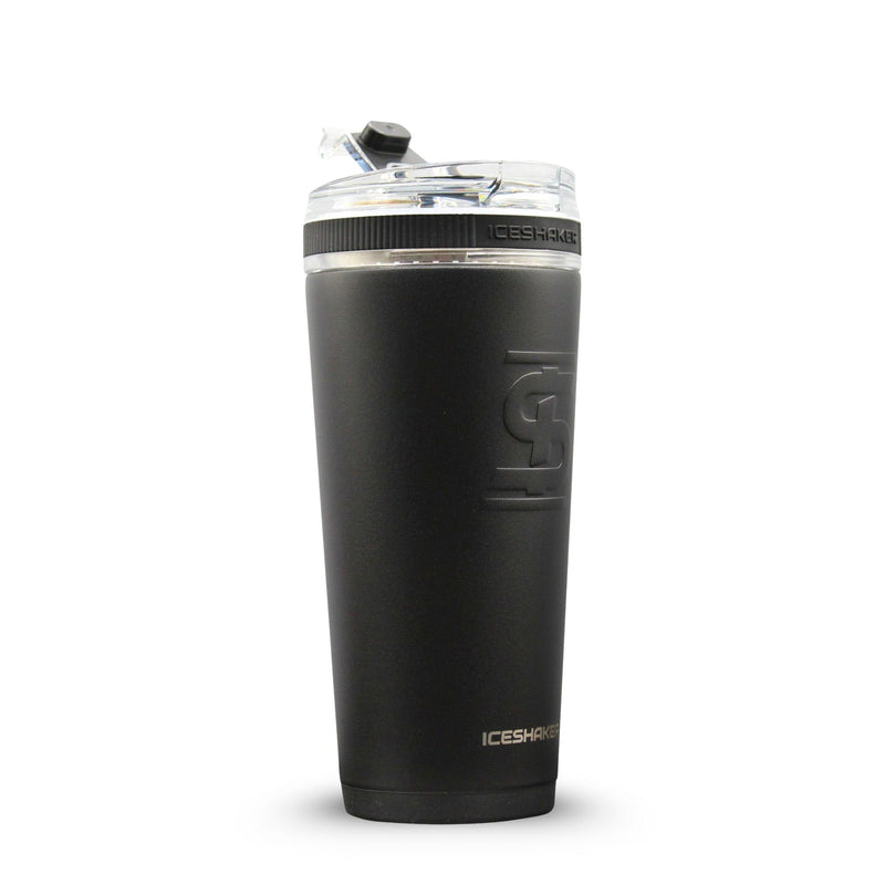 Load image into Gallery viewer, Ice Shaker - Officially Licensed Carolina Panthers 26oz Flex Bottle