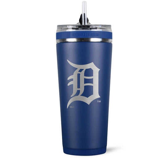 Ice Shaker - Officially Licensed Detroit Tigers 26oz Flex Bottle